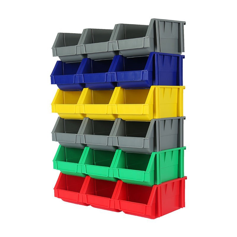 Warehouse Plastic Sparet Parts Tool Stackable Storage Bins factory